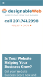 Mobile Screenshot of designableweb.com